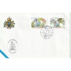 2001 FDC LIBERTAS A.A.S.F.N. SAN MARINO ADDIO LIRA MF81551