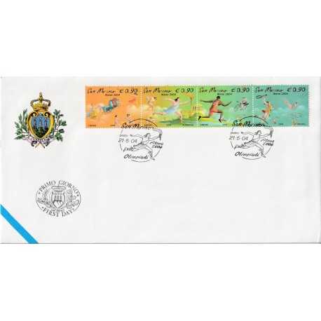 2004 FDC LIBERTAS A.A.S.F.N. SAN MARINO ATENE 2004 MF81560