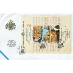 2004 FDC LIBERTAS A.A.S.F.N. SAN MARINO TEATRO ALLA SCALA MF81577