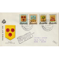 1968 FDC F.A.I.P. SAN MARINO STEMMI MF81586
