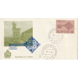 1968 FDC ALA SAN MARINO EUROPA 1968 MF81588