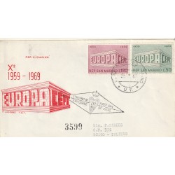 1969 FDC FILAGRANO SAN MARINO EUROPA 1969 MF81596