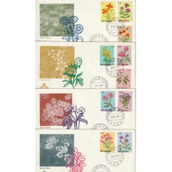 1971 FDC ALA SAN MARINO SERIE FIORI MF81614