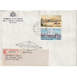 1973 FDC UFFICIALE SAN MARINO VEDUTE DI NEW YORK MF81622
