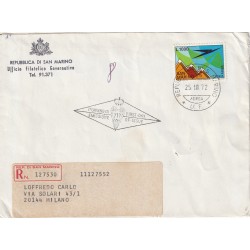 1972 FDC UFFICIALE SAN MARINOPOSTA AEREA MF81623