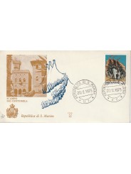 1975 FDC ALA SAN MARINO SCAMPO DEI CENTOMILA MF81638