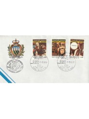 1990 FDC LIBERTAS A.A.S.F.N. SAN MARINO I GRANDI DELLO SPETTACOLO MF81661