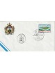 1990 FDC LIBERTAS A.A.S.F.N. SAN MARINO VISITA DEL PRES. DELLA REP. MF81664