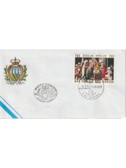 1990 FDC LIBERTAS A.A.S.F.N. SAN MARINO NATALE 1990 MF81669