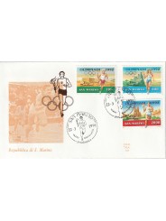 1991 FDC ALA SAN MARINO PREOLIMPICA - VERSO BARCELLONA MF81674