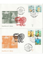 1991 FDC ALA SAN MARINO COSE,GESTI E AFFETTI DI OGNI GIORNO MF81676