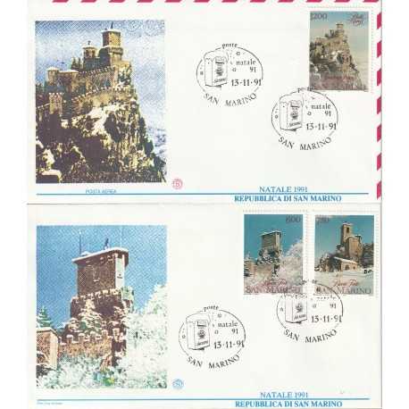 1991 FDC FILAGRANO SAN MARINO NATALE MF81678