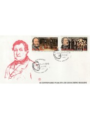 1992 FDC FILAGRANO SAN MARINO BICENT. NASCITA ROSSINI MF81679