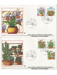 1992 FDC FILAGRANO SAN MARINO COSE,GESTI E AFFETTI DI OGNI GIORNO F81680