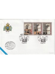 1992 FDC LIBERTAS A.A.S.F.N. SAN MARINO NATALE 1992 MF81685