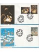 1993 FDC FILAGRANO SAN MARINO SERIE NATALE '93 MF81692