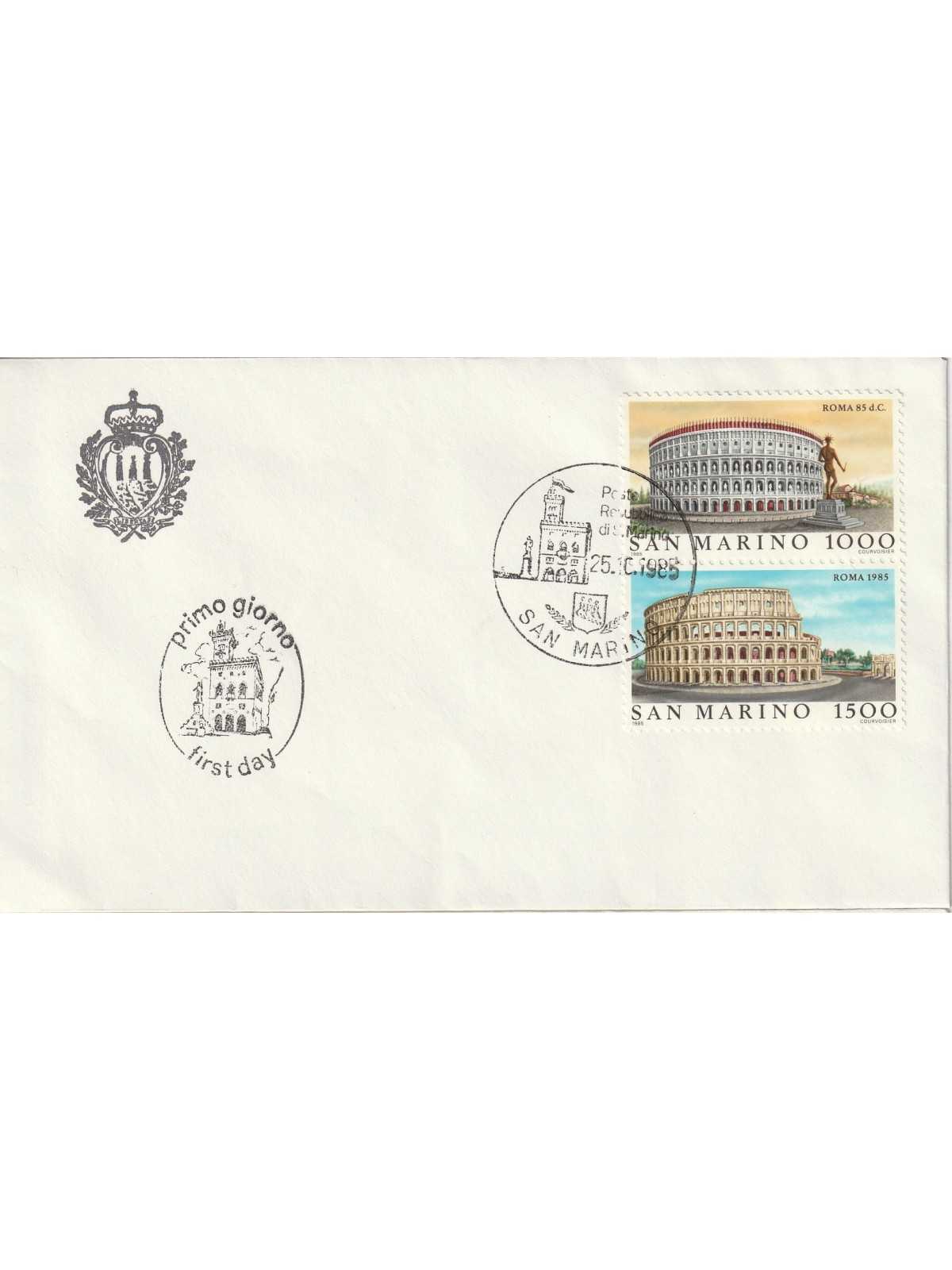 1985 FDC LIBERTAS SAN MARINO ITALIA '85 MF81707