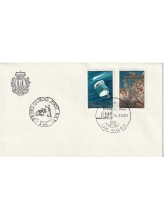 1986 FDC LIBERTAS A.A.S.F.N. SAN MARINO COMETA DI HALLEY MF81710