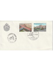 1986 FDC LIBERTAS A.A.S.F.N. SAN MARINO SICUREZZA / SANITA' MF81711