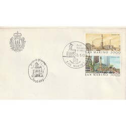 1986 FDCLIBERTAS A.A.S.F.N. SAN MARINO CHICAGO - AMERIPEX MF81718