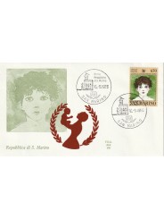 1986 FDC ALA SAN MARINO UNICEF MF81725