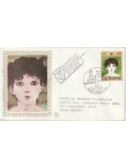 1986 FDC FILAGRANO SAN MARINO UNICEF MF81726