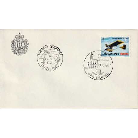 1987 FDC LIBERTAS A.A.S.F.N. SAN MARINO AEREI ULTRALEGGERI MF81731