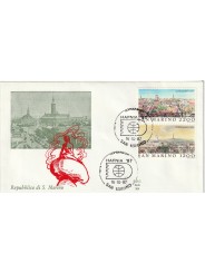 1987 FDC ALA SAN MARINO COPENAGHEN MF81737