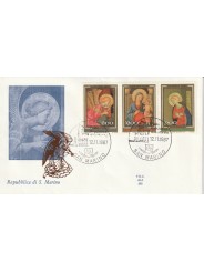 1987 FDC ALA SAN MARINO NATALE 1987 MF81738