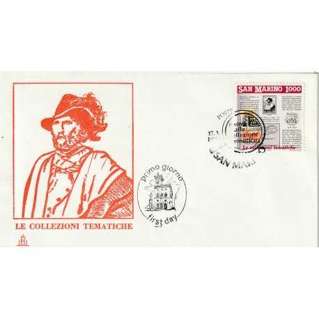 1988 FDC CAPITOLIUM SAN MARINO INVITO ALLA FILATELIA MF81740