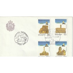 1988 FDC LIBERTAS A.A.S.N.F. IX CENT. UNIVERSITA' BOLOGNA MF81741