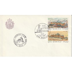 1988 FDC LIBERTAS A.A.S.N.F. SAN MARINO L'AIA MF81745