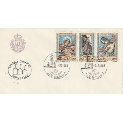1988 FDC LIBERTAS A.A.S.N.F. SAN MARINO NATALE 1988 MF81747