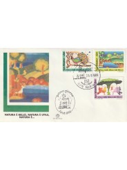 1989 FDC FILAGRANO SAN MARINO NATURA- DISEGNI DI BAMBINI MF81749