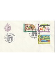 1989 FDC LIBERTAS A.A.S.F.N. SAN MARINO NATURA MF81750