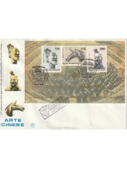 1986 FDC FILAGRANO SAN MARINO ARTE CINESE BF MF81763