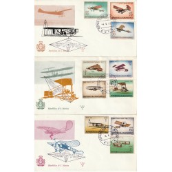 1962 FDC ALA SAN MARINO STORIA DELL'AEROPLANO MF81774