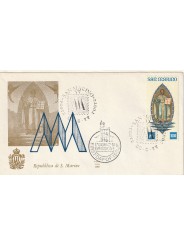 1977 FDC ALA SAN MARINO CENT. PRIMI FRANCOBOLLI S.MARINO MF81835