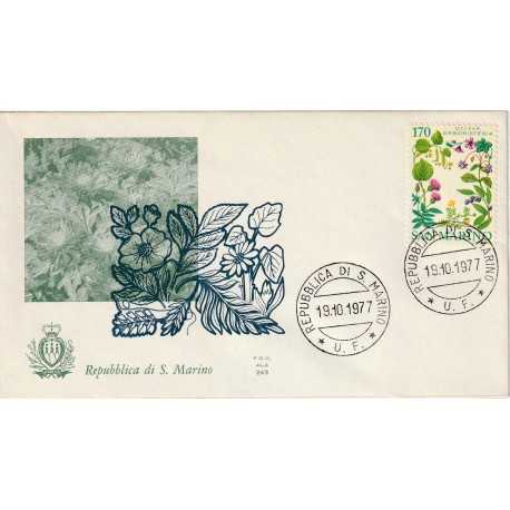 1977 FDC ALA SAN MARINO ERBORISTERIA MF81837