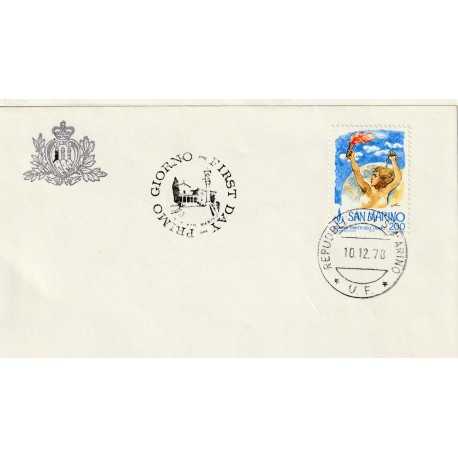 1978 FDC LIBERTAS SAN MARINO DIRITTI DELL'UOMO MF81846