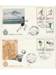 1980 FDC ALA SAN MARINO XXII OLIMPIADE MF81864