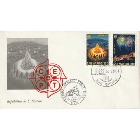 1981 FDC ALA SAN MARINO EUROPA 1981 MF81869