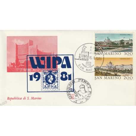 1981 FDC ALA SAN MARINO WIPA '81 MF81871