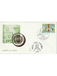 1982 FDC ALA SAN MARINO CENT. DELLA CASSA DI RISPARMIO MF81880