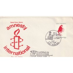 1982 FDC RODIA SAN MARINO AMNESTY INTERNATIONAL MF81887