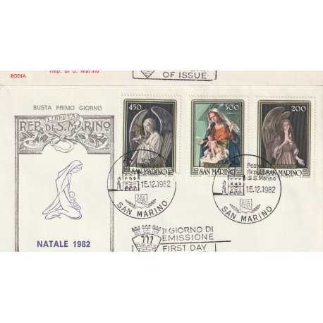 1982 FDC RODIA SAN MARINO NATALE '82 MF81888