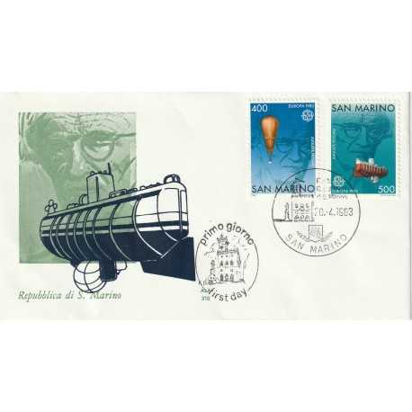 1983 FDC ALA SAN MARINO EUROPA 1983 MF81892