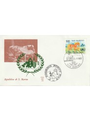 1983 FDC ALA SAN MARINO PROGRAMMA ALIMENTARE MONDIALE MF81897