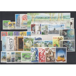 1991 IRLANDA ANNATA COMPLETA 39 VALORI - 1 BF NUOVI MNH MF3348