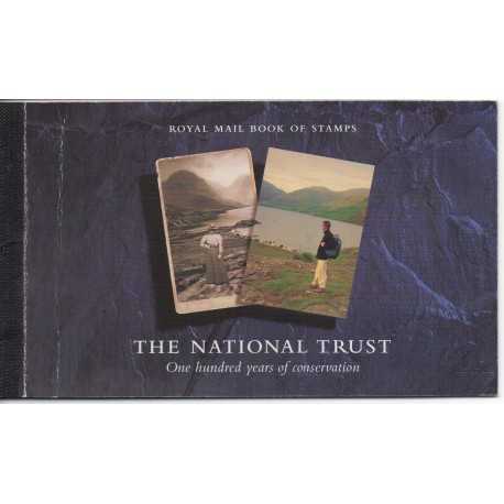 1995 GRAN BRETAGNA U.K. PRESTIGE BOOKLET NATIONAL TRUST LP 17 MF28858